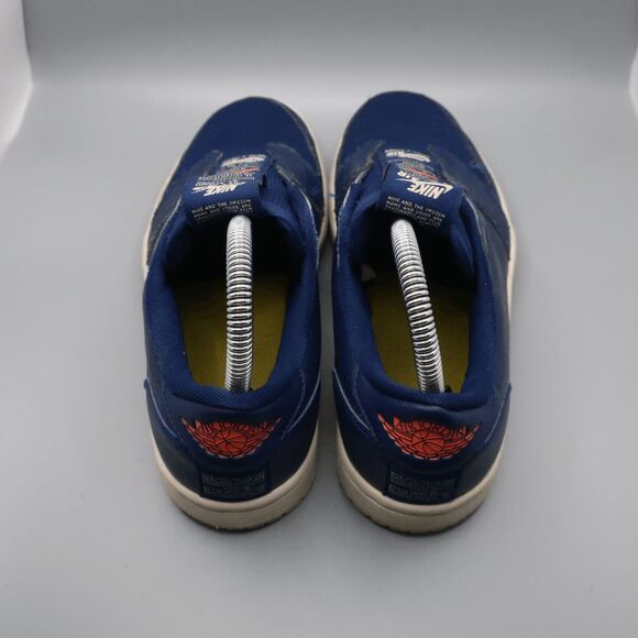 Nike Air Jordan 1 Low Slip 2019 Blue Void Sneakers AV3918-408 Women's Size 7 - Picture 8 of 10